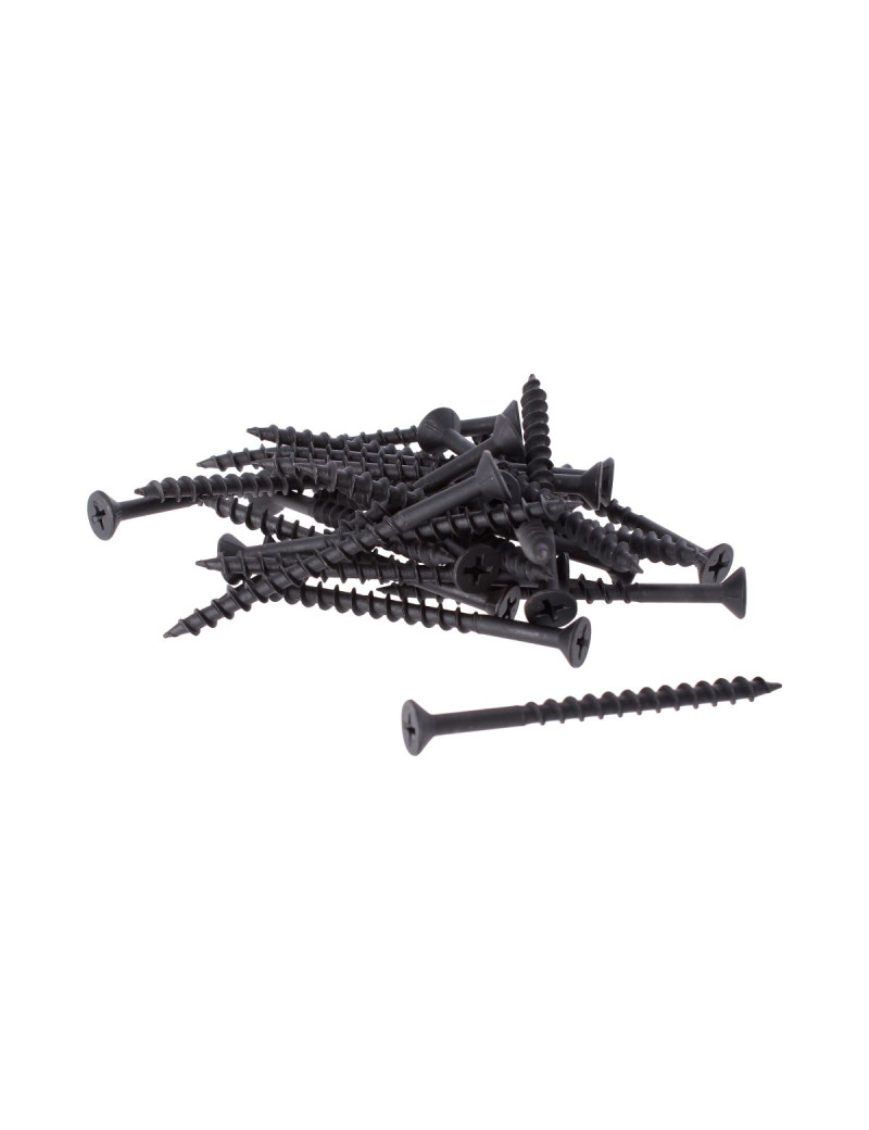 100 TORNILLOS VEKER 15422 8 X 2" NEGRO