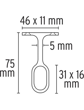 KIT TUBO 1.5MTS 2 BRIDAS Y SOPORTE