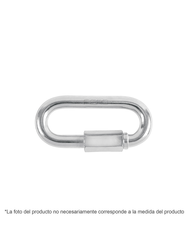 BANDOLA DE ACERO DE 1/4" CON SEGURO 44022