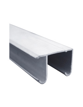 Riel Superior Doble "J" 3 Mts 3955 3954 GalvanizadoDucasse