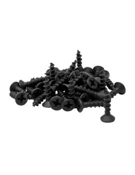 100 TORNILLOS VEKER 15409 NEGRO 6 X 5/8"