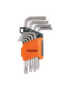 JUEGO DE 9 LLAVES TORX TRUPER 15554