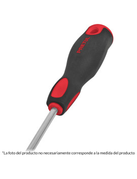 DESARMADOR PLANO PRETUL 4" MANGO COMFORT 21481