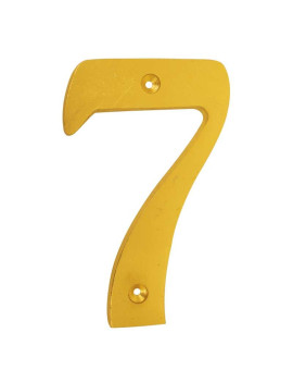 NUMERO "7" DECORATIVO 8CM PUERTA PARED