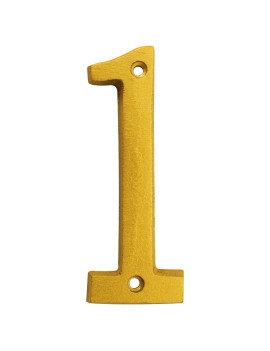 NUMERO "1" DECORATIVO 8CM PUERTA PARED